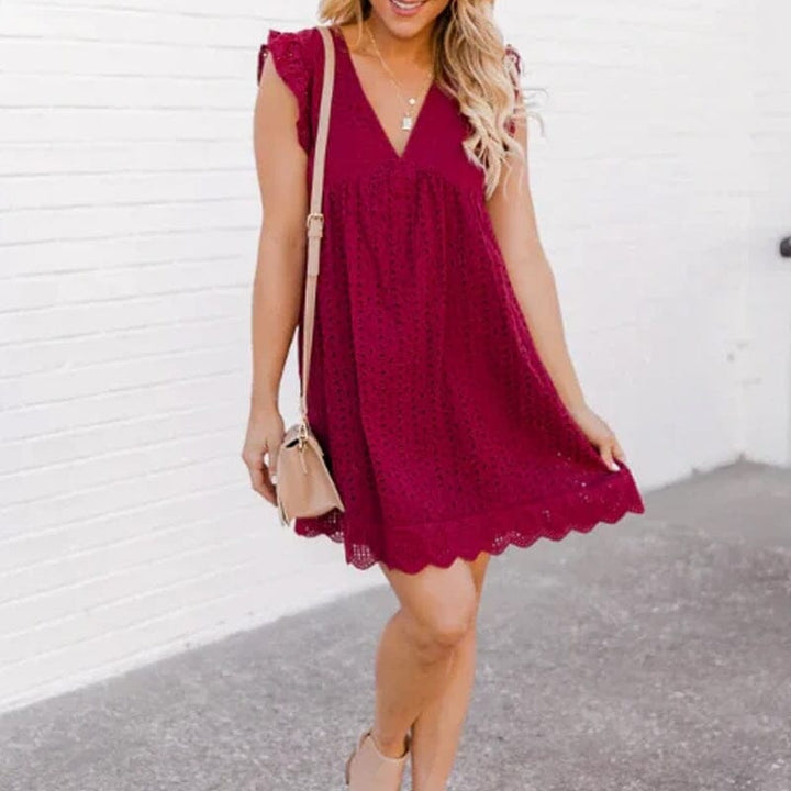 Savannah™ | Classic Mid Lace Dress for Day-to-Night Style