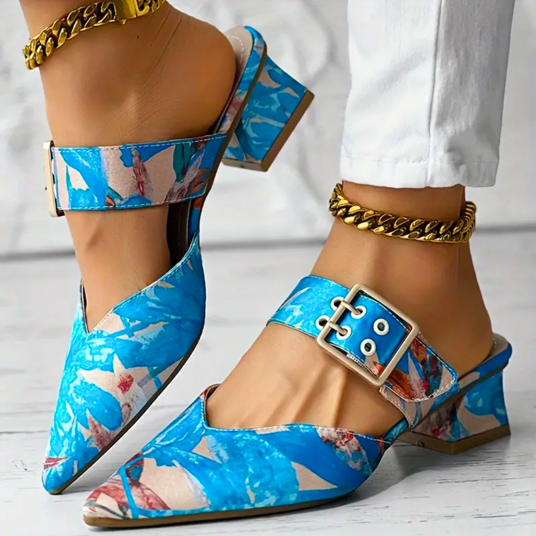 Jasmyne™ | Floral Heels for Summer Vibes