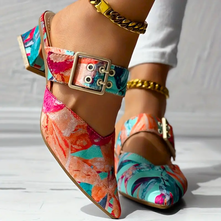 Jasmyne™ | Floral Heels for Summer Vibes