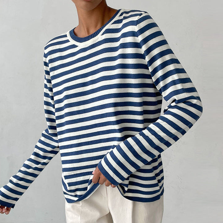 Emilee™ | Stylish and Comfy Striped Cotton Shirt