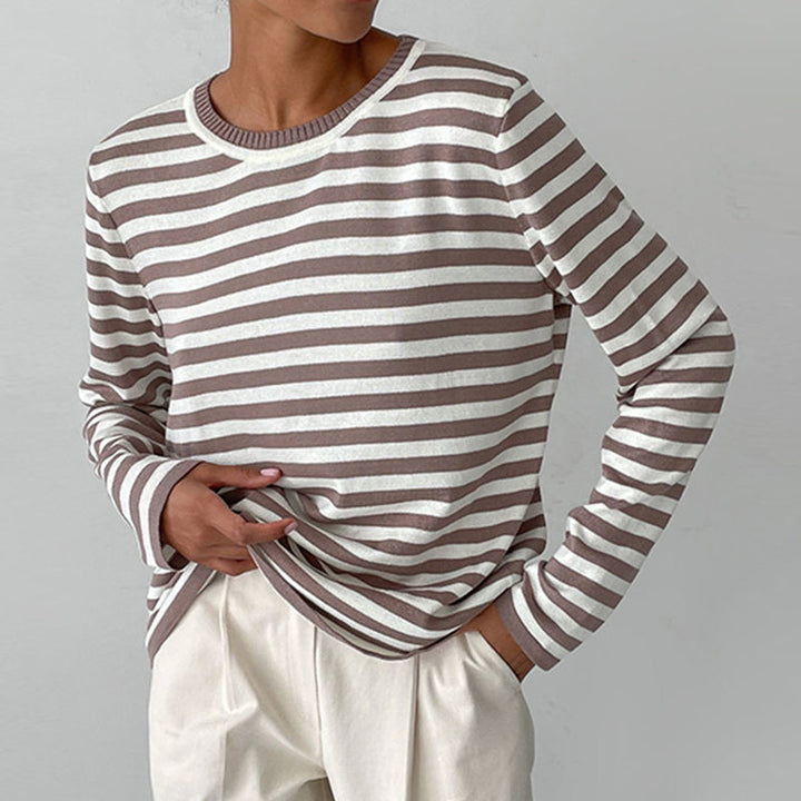 Emilee™ | Stylish and Comfy Striped Cotton Shirt