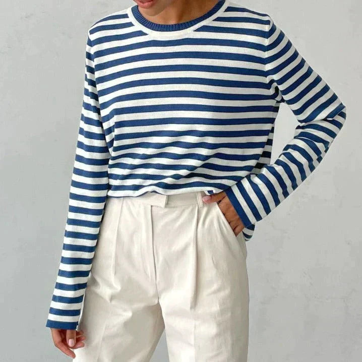 Emilee™ | Stylish and Comfy Striped Cotton Shirt