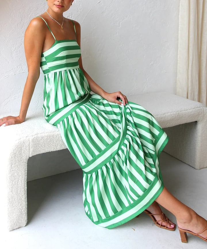 Zara™ | Cute Striped Dress with Spaghetti Straps