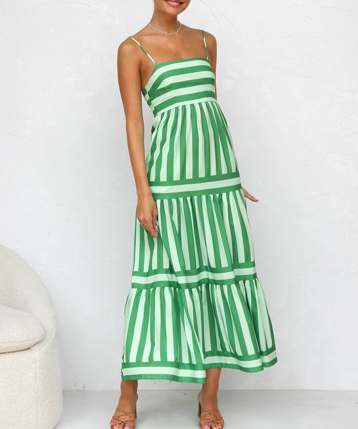 Zara™ | Cute Striped Dress with Spaghetti Straps